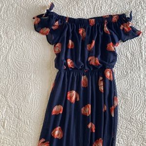 Kaileigh Tansey Off the Shoulder Maxi Dress